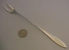 Lafayette by Towle Sterling Silver 8.9" Long Handle Olive Serving Fork NO MONO