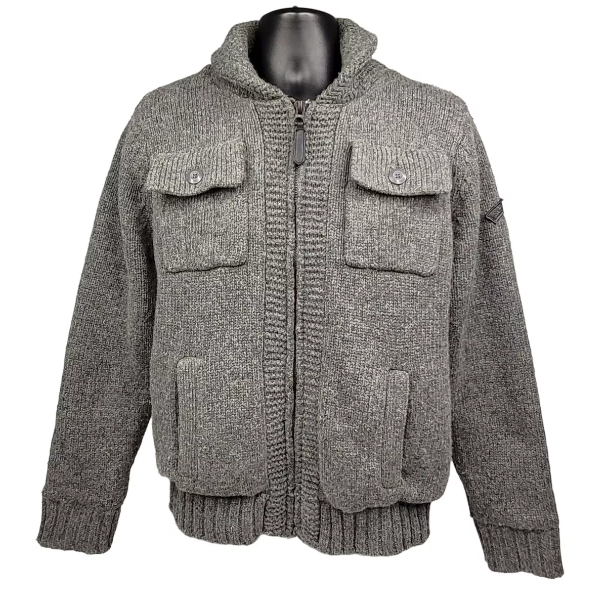 Military sweater jacket clearance