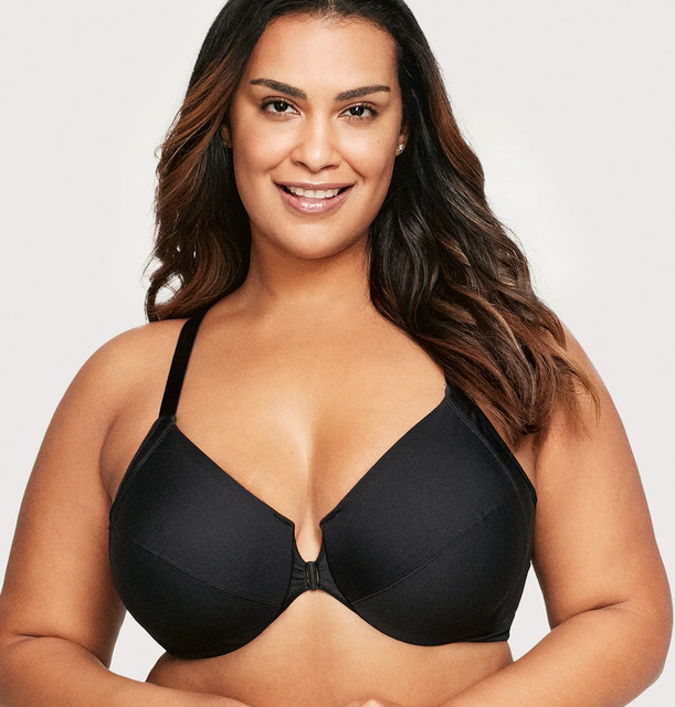 Glamorise Front-Closure WonderWire Bra