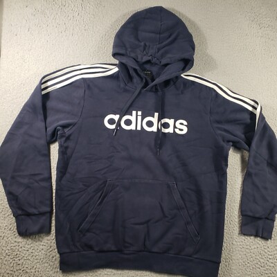 Adidas Centre Logo Hoodie Men's Adilette Slides Blue Adidas