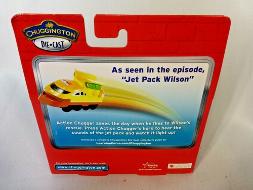 The Chuggington Die-Cast Jet Pack Action Chugger BRAND NEW,NEVER USED, BLISTER N - Picture 3 of 7