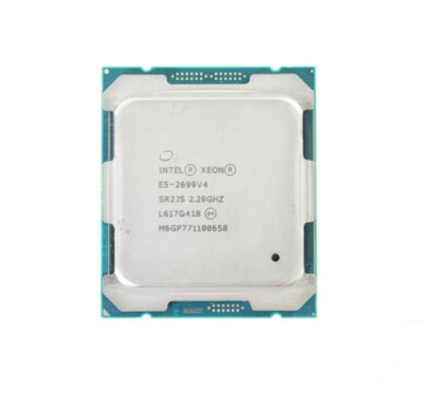 INTEL XEON E5-2699 V4 CPU PROCESSOR 22 CORE 2.20GHZ 55MB L3 CACHE SR2JS OFFICIAL