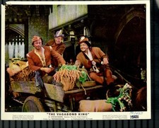 Mini tarjeta de vestíbulo Vagabond King 8x10 Oreste Kirkop Rita Moreno Harry McNaughton Mu