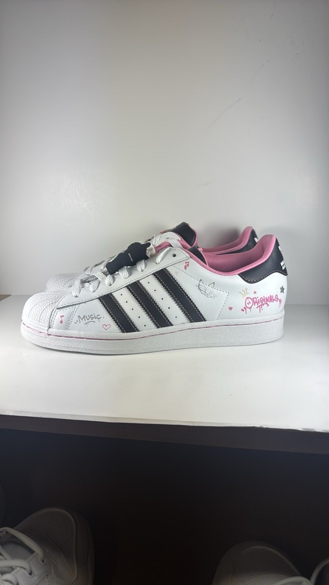 Adidas x Hello Kitty Friends Kuromi Superstar J Size Big Kids