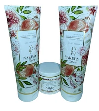 Nakery Beauty  Cleanse, Firm & Smoothing Rose Romance 3 Piece Set