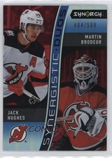 2023 Synergy Synergistic Duos Star-Legend Red Jack Hughes Martin Brodeur 19zq