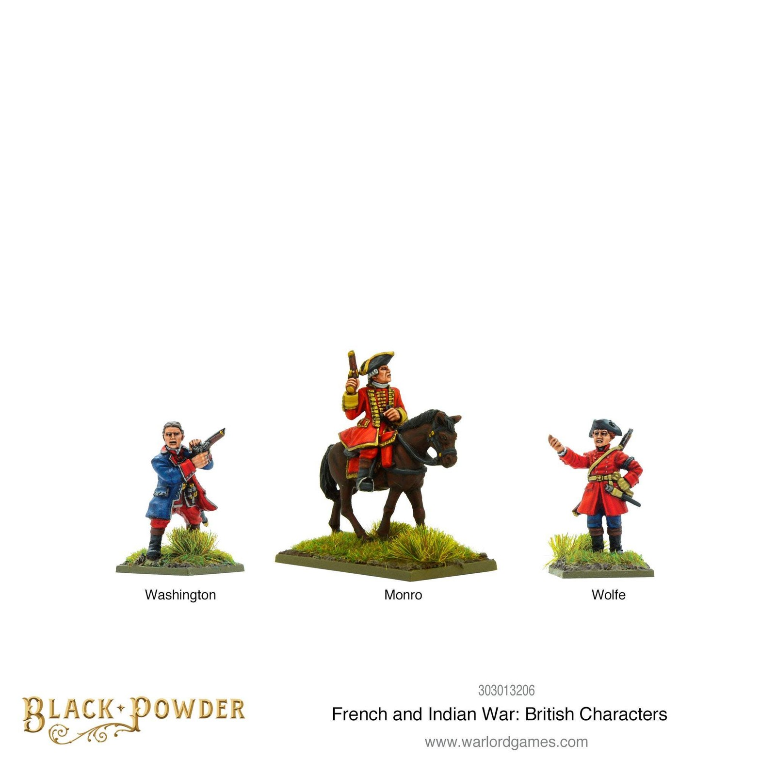 Black Powder - British Characters - Warlord Games
