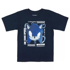 Sonic The Hedgehog Shirt Big Boy's Let's Roll Short Sleeve Graphic Tee