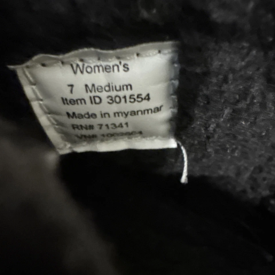 L.L. Bean горы тапочки ботинки женский размер 7 черный 301554 без шнуровки комфорт б/у в отличном состоянии - Изображение 4 из 4