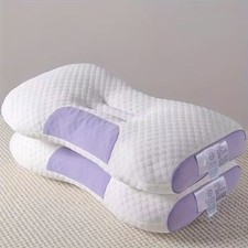 3D Knitted Cotton Massage Pillow 2pack 