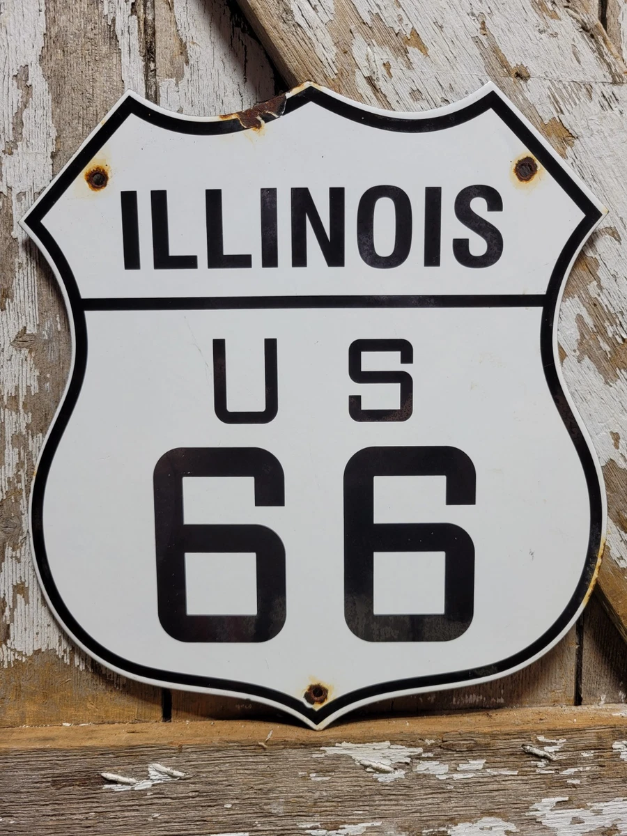 Route 66 Sign In Original Advertising Signs (1930-1969) for sale