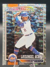 2026 Topps 75 Series 1 Luisangel Acuna #275 'Future Stars' Silver Crackle Foil
