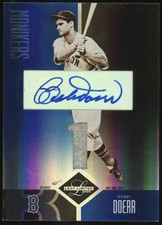Bobby Doerr 2004 Leaf Limited Monikers Autograph Jersey Relic Auto #205 50 /50