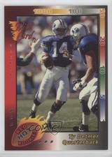 1992 Wild Card Red Hot Rookies Silver Ty Detmer #16 0h1