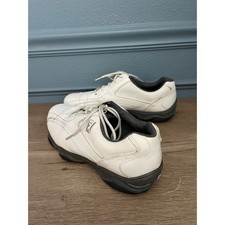 FootJoy FJ White Leather Golf Shoes Spiked Men Size 11 M