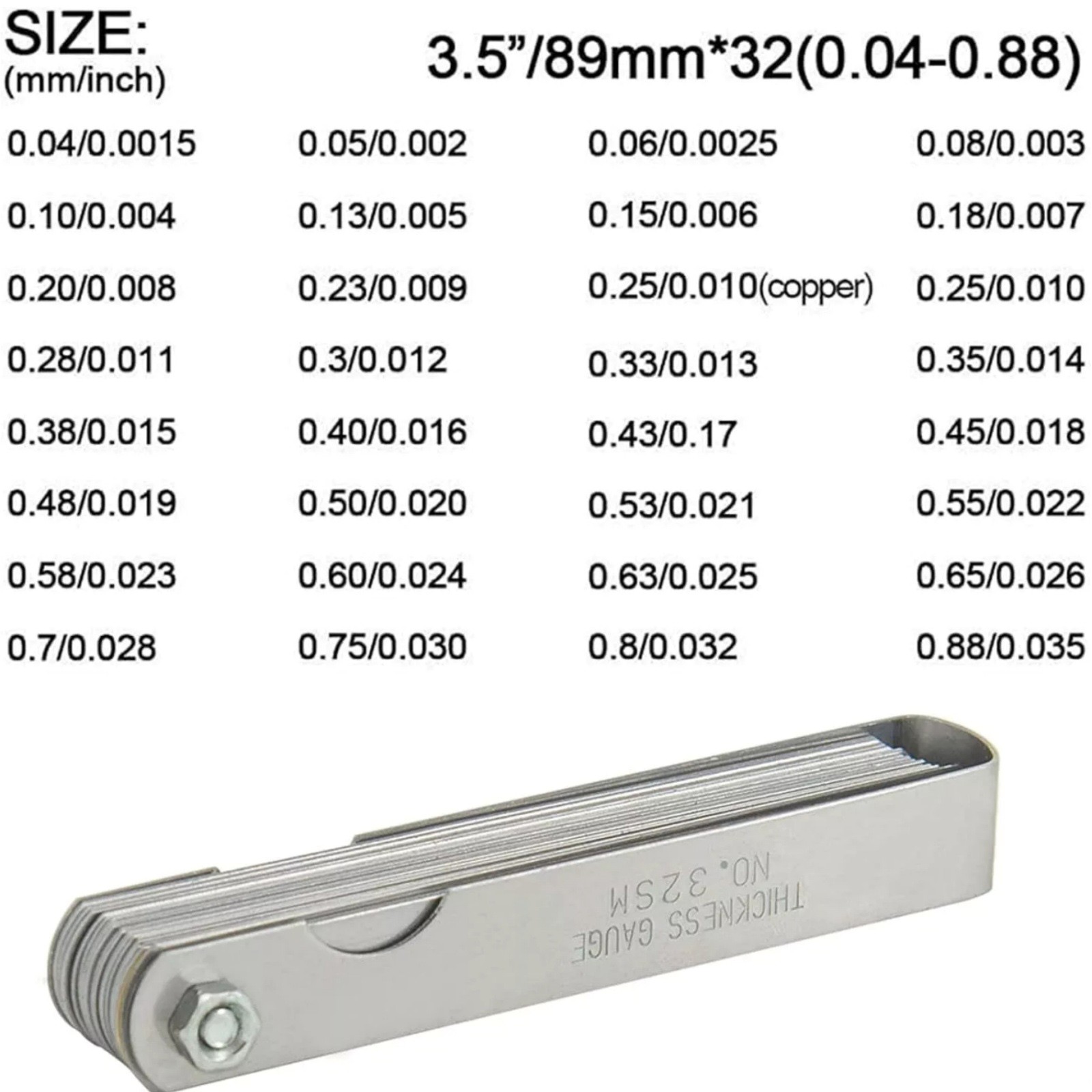 10/12/14/16mm Spark Plug Adjuster Tool, 32-Blade Magnetic Kit for Car Motorcycle