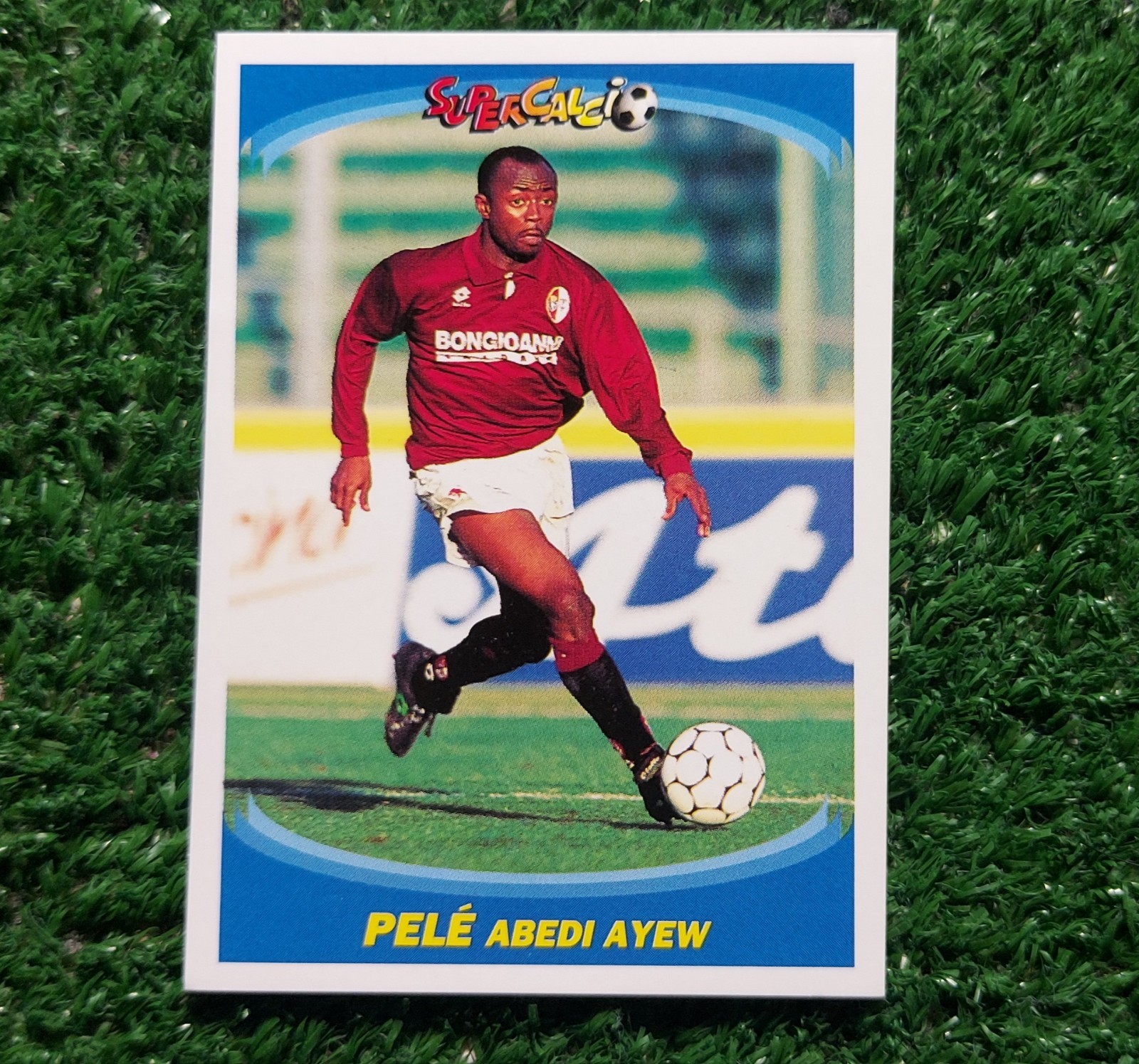 FIGURINA CALCIATORI PANINI SUPERCALCIO 1995/96 TORINO N°143 PELE 95/96 ⚽️