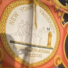 Salvatore Ferragamo NYU Crest Vintage Italian Silk Scarf NEW in original box — photo 3