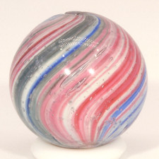 Antique German Onionskin Marble 11/16" Near Mint