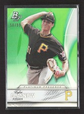 2016 Bowman Platinum Tyler Glasnow #PP-27 Platinum Presence Green /99 TV3937