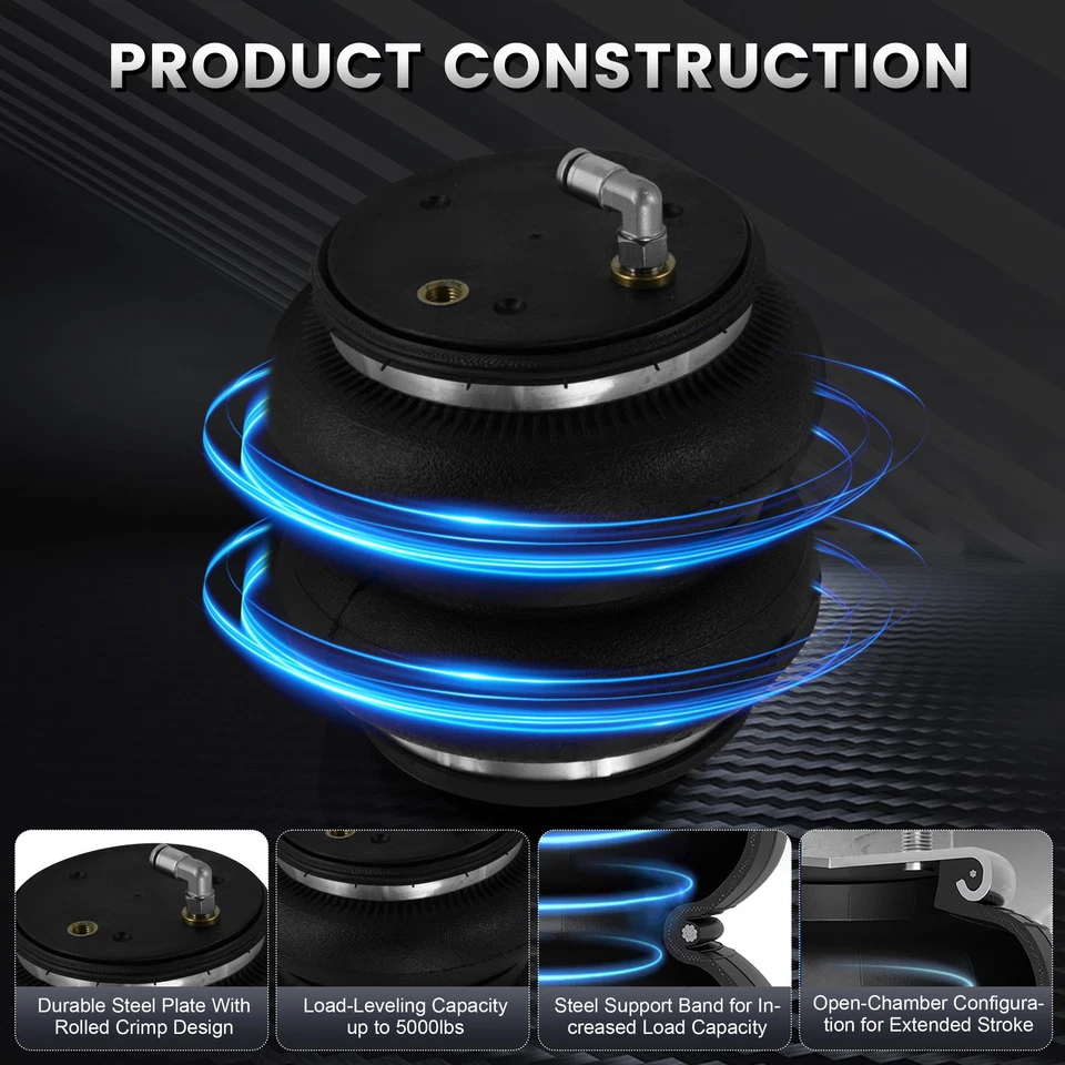 Air Lift 57288 LoadLifter 5000 Air Spring Kit for Silverado/Sierra 1500 4WD/RWD - Изображение 3 из 4