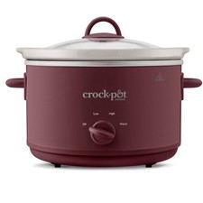 Crock-Pot Slow Cooker Lambrusco : Ceramic Stoneware Pot 3 Settings