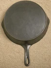 Vintage "Wagner" Sidney O. arc logo, cast iron skillet, No. 10