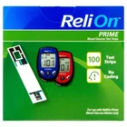 ReliOn Prime Blood Glucose Test Strips, 100 Count 10/2026+