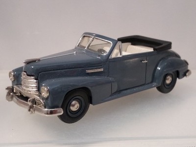  Opel Kapitän Cabriolet 1951 1:43 Tin Wizard Deutschland Handgefertigt #055/12