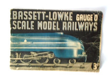 Rare 1937 Pre-War Bassett Lowke O Gauge Model Railways Catalogue