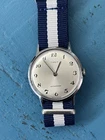 Vintage 1968 Timex Silver Dial Marlin - Hand Wind Watch - Refurbished