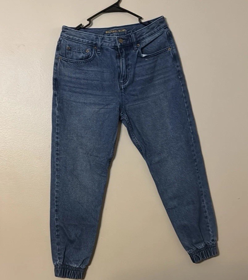 Women MICHAEL Michael Kors Blue AnkleCropped Denim size4