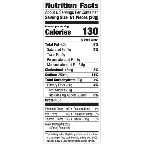 Goldfish Flavor Blasted Cheddar 🧀 Jack'd Crackers, 6.6 oz bag (Pack of 2) - Picture 2 of 2