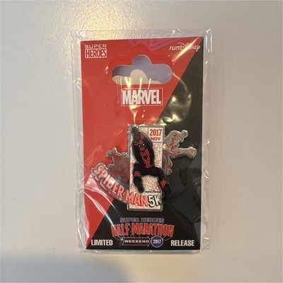 Disney Spider-Man Super Heroes Half Marathon 5K Limited Release Pin 2017