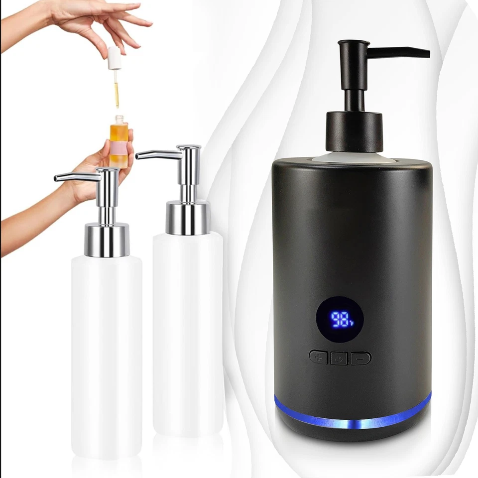 OVADA Massageöl Wärmer | Externe Kunststoff Flasche | Temperaturbereich 40-60°C