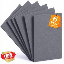 Grainear Felt Sheets Grey 6 Pack 2mm Thick