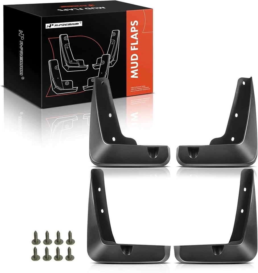 Set of 4 Mud Flaps for Lexus ES350/ES300h (2013-2018) - Easy Install Foto 3 de 4