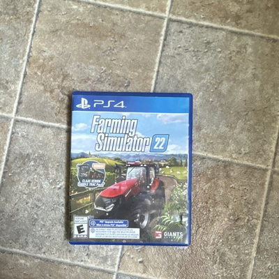 #ad #ad GIANTS Software Farming Simulator 22 PS4 Multiplayer Manual Included $18.50