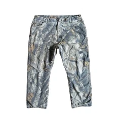 Wrangler Pro Gear Pants Mens 42x30 Realtree Camo Fleece Lined Hunting Outdoor