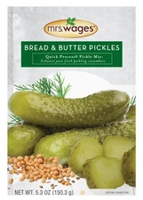 Mrs. Wages Bread And Butter Pickles Quick Process Mix (Value Pack Of 6