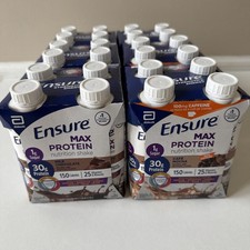 NEW Ensure Max Protein Nutrition Shake Cafe Mocha  Milk Chocolate - 11 Fl Oz.