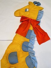 Giraffe Fabric Wall Hanging Nursery Art Decor Quilted Fabric Hanging Cute BIN 42