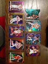 NBA 9 Card Serial Numbered Lot  Topps Chrome Prizm Select Topps Monopoly
