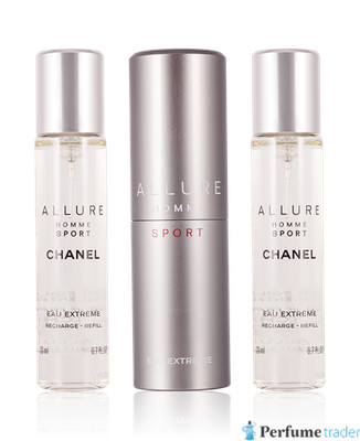 Chanel Allure Homme Sport Eau Extreme Nachfüllbar Eau de Parfum 3 x 20 ml