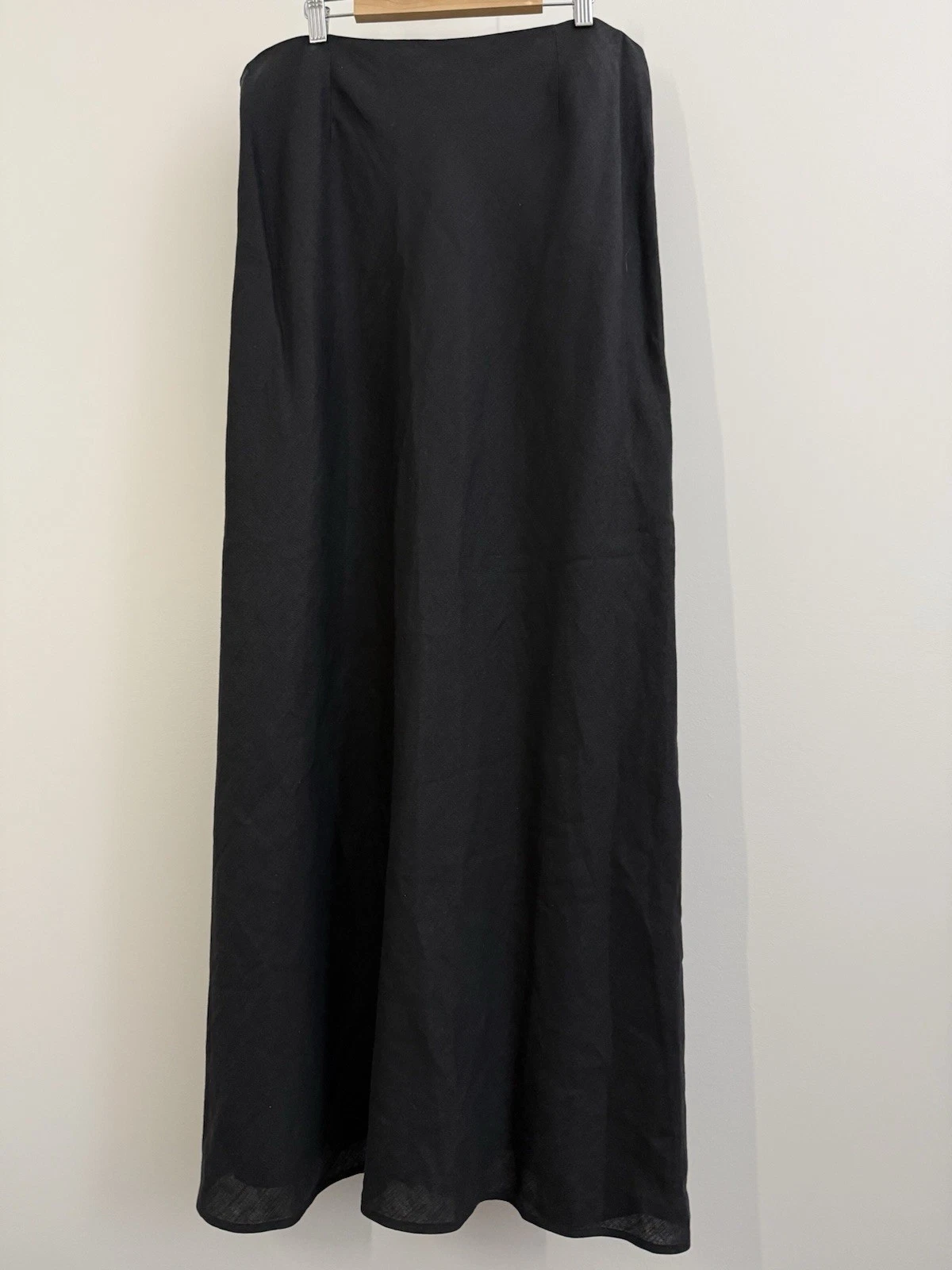 Brooks Brothers Irish Linen Skirt Long Womens 16 Black Summer Zip Hook Close
Opens in a new window o
