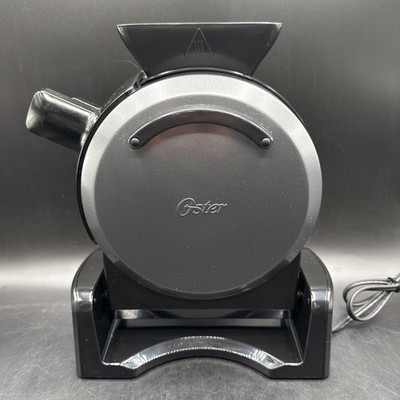 Oster Waffle Maker DuraCeramic Belgian Titanium-Infused Non Stick Gray Tested