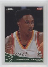 2009-10 Topps Chrome Refractor 446/500 Brandon Jennings #102 3c7