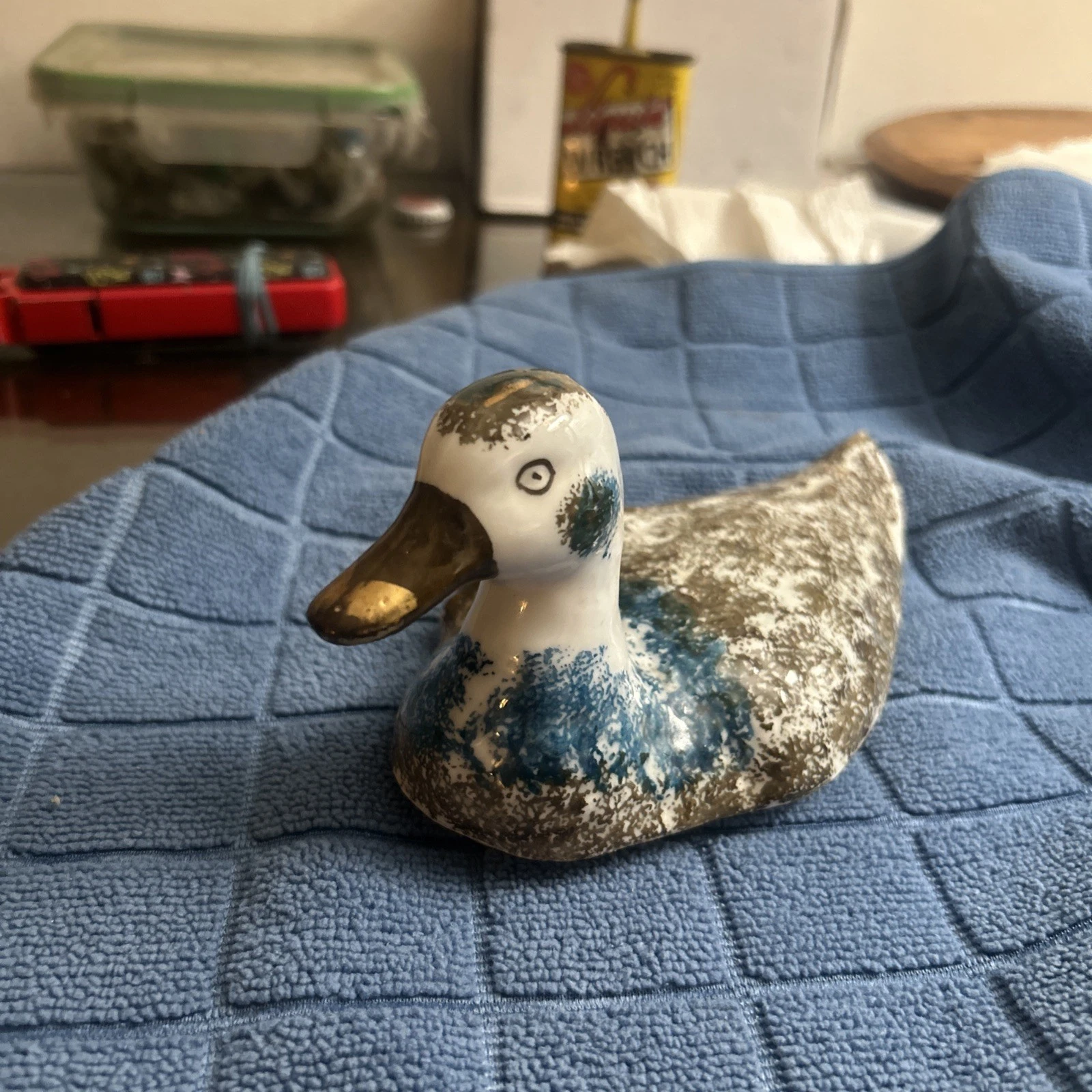 Russian vintage 1880s duck butter dish TOP ONLY
Opens in a new window or tab
