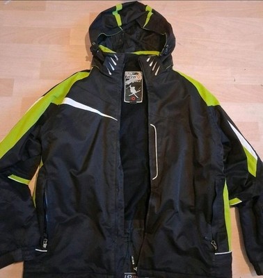 etirel Herren Ski-/Winterjacke Gr. 54 schwarz-grün