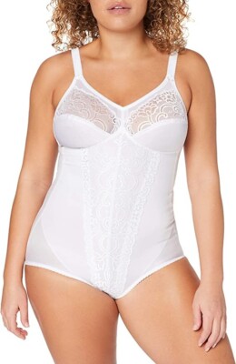 Triumph Women's Romy Bs Shaping Bodysuit, White (White 0003) 42B UK | eBay